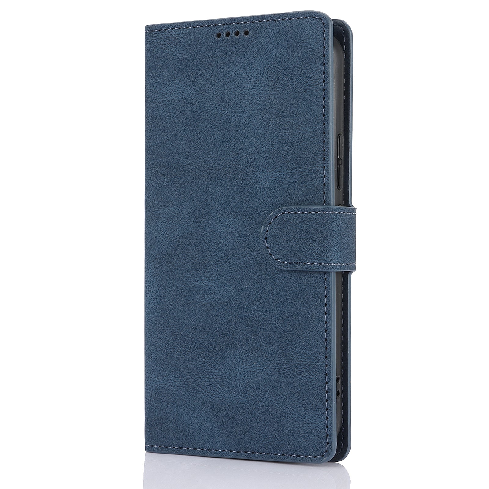 For Redmi 14C 4G Fantasy Skin-feel Calfskin Texture Leather Phone Case(Blue)