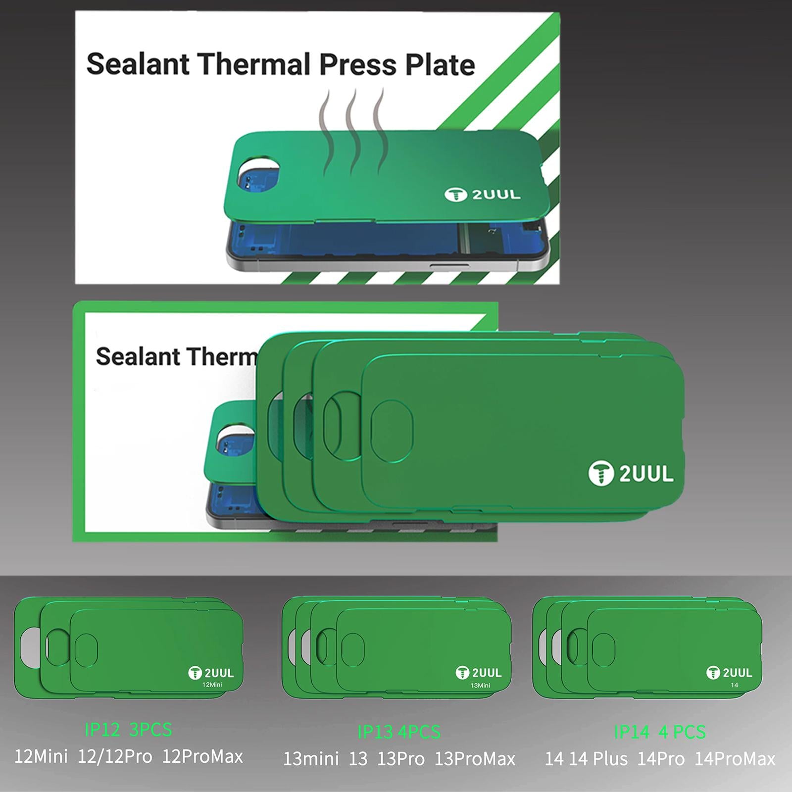 For iPhone 14 Series  Adhesive Thermally Conductive Platens