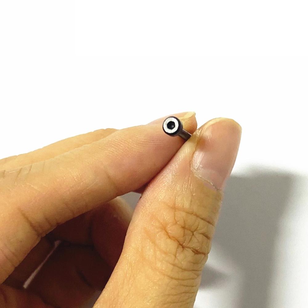 For Amazfit T-Rex 1 Pair Hex Socket Replacement Lug Rod with Screwdriver Black