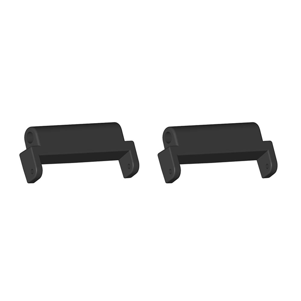 For Amazfit T-Rex Ultra 1 Pair 22mm Metal Watch Band Connector Black