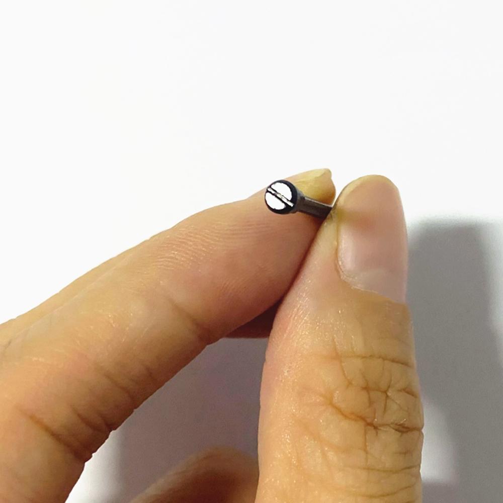 For Amazfit T-Rex 2 2pcs/Pair Flathead Watch Band Replacement Lug Rod with Screwdriver Black