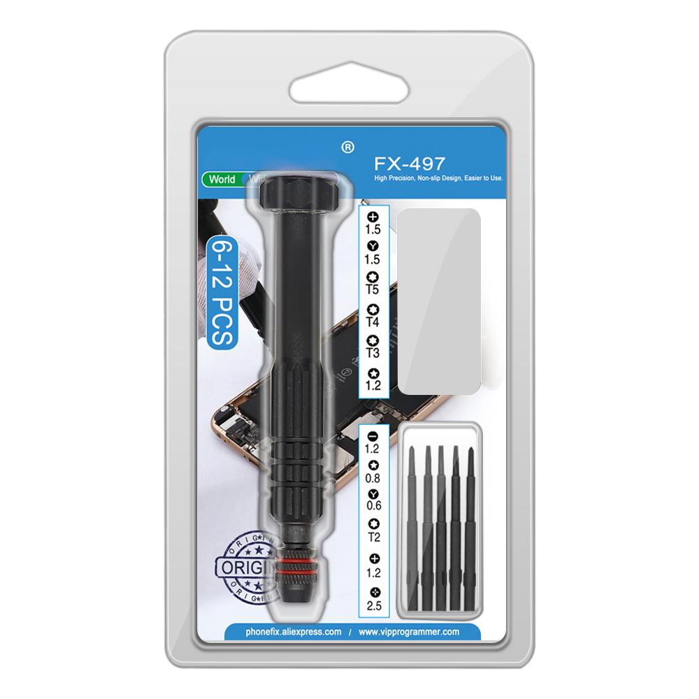 6 in 1 Aluminum Alloy Screwdriver Set