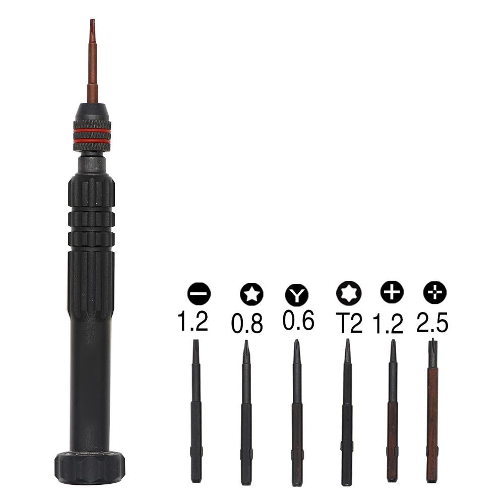 6 in 1 Aluminum Alloy Screwdriver Set