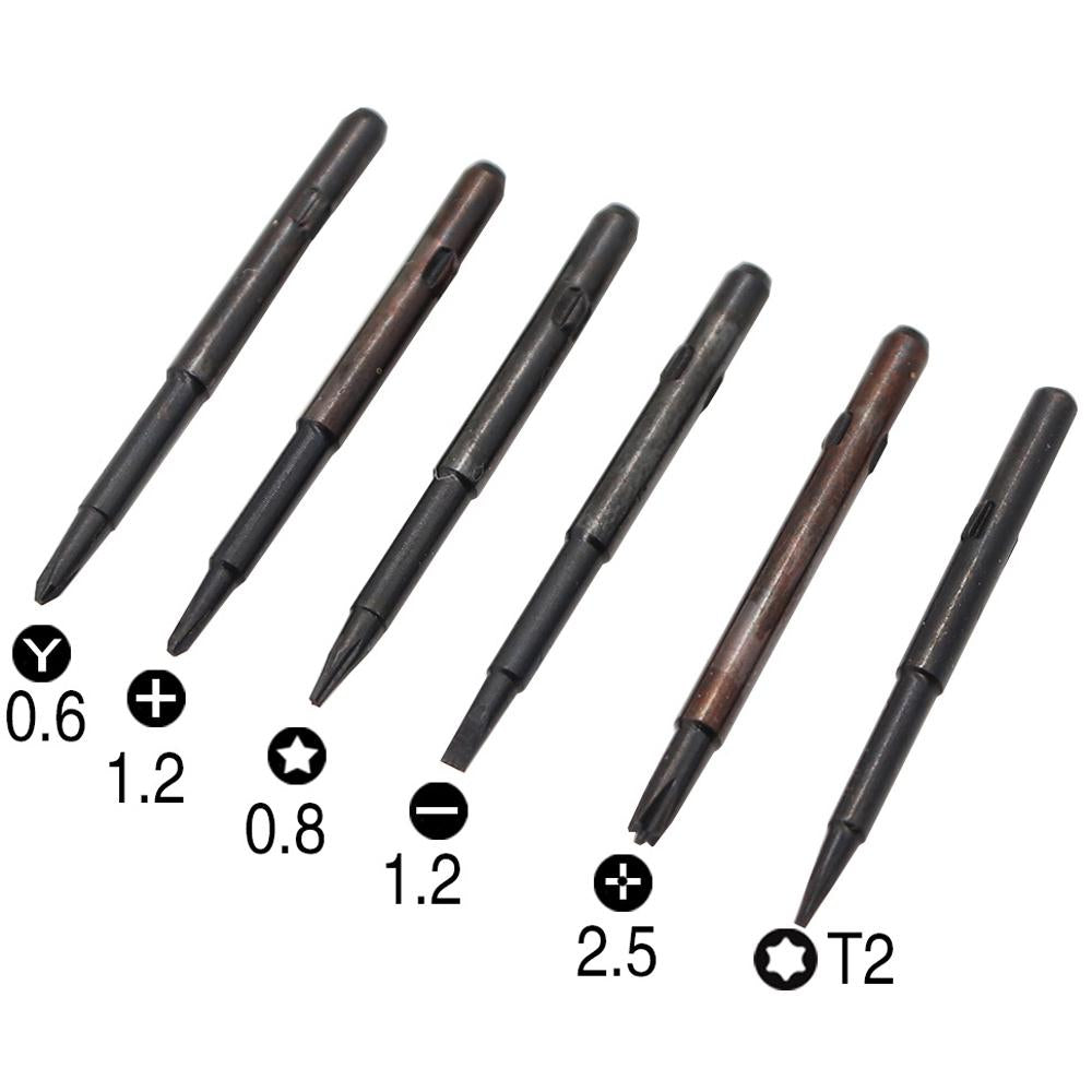 6 in 1 Aluminum Alloy Screwdriver Set
