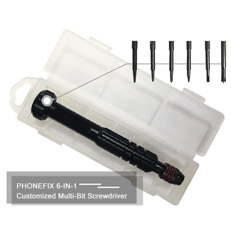 6 in 1 Aluminum Alloy Screwdriver Set