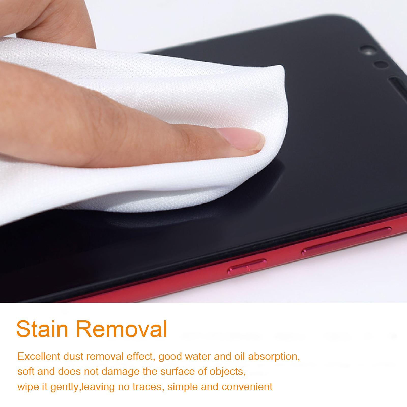 50 in 1 Anti-static 4 inch Ultra-fine Dust-free Wiping Cloth