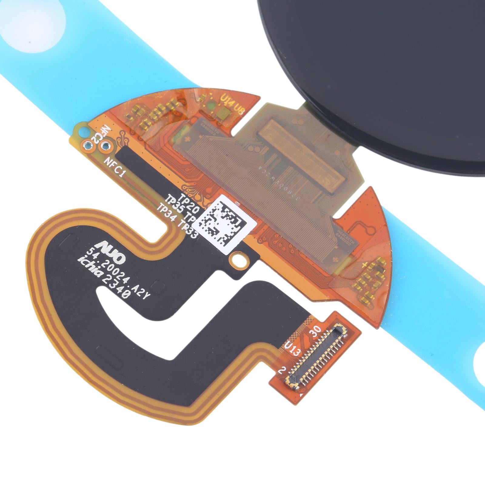 For Garmin Vivoactive 6 LCD Screen with Digitizer Full Assembly, Without NFC Sticker