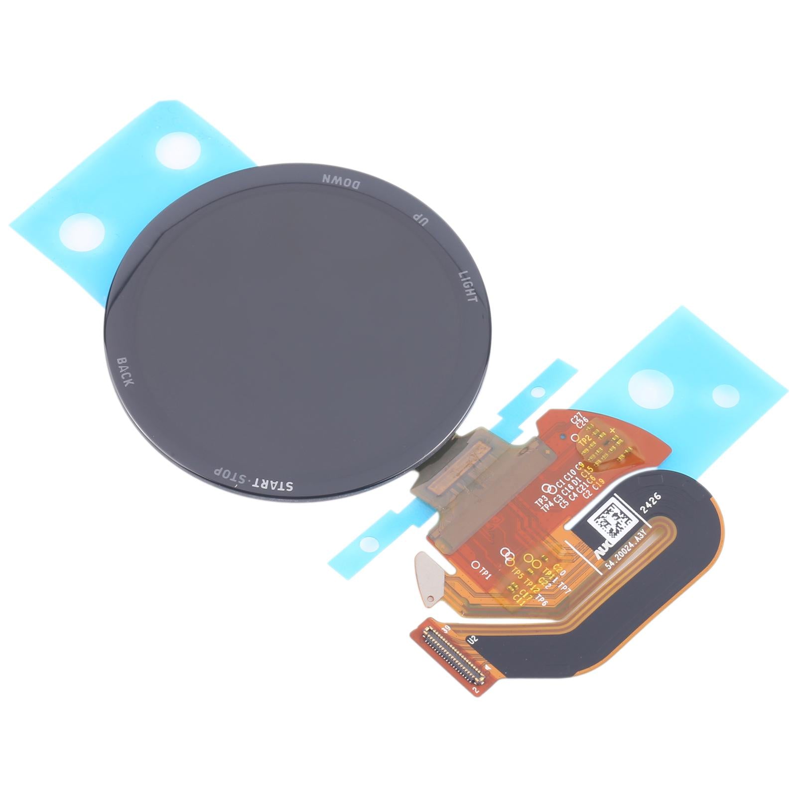 For Garmin Forerunner 265 46mm LCD Screen with Digitizer Full Assembly, Without NFC Sticker