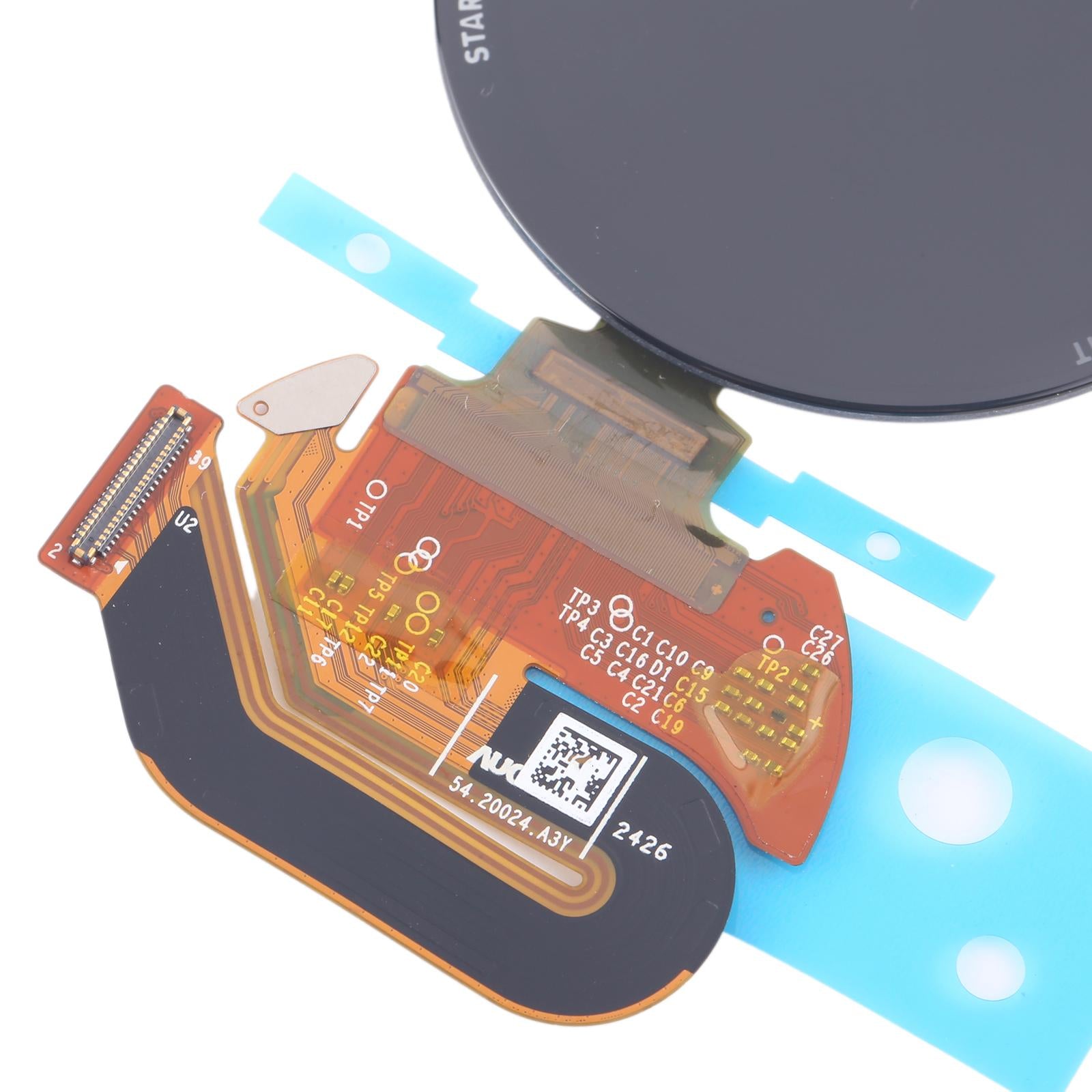 For Garmin Forerunner 265 46mm LCD Screen with Digitizer Full Assembly, Without NFC Sticker