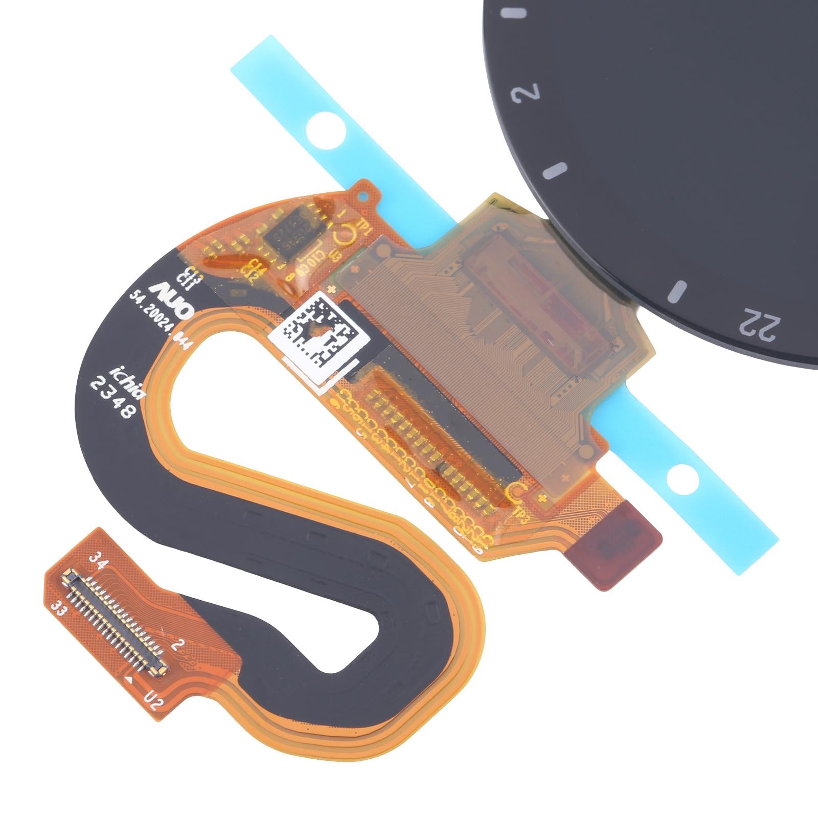 For Garmin D2 Air X10 LCD Screen with Digitizer Full Assembly, Without NFC Sticker