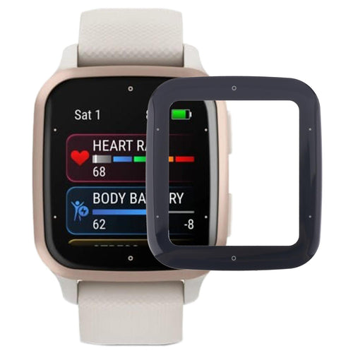 For Garmin Venu SQ 2 Music Front Screen Outer Glass Lens