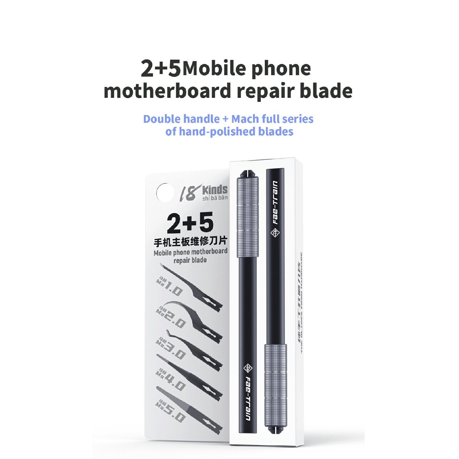 18 Kinds CPU NAND Chip Glue Removing Cleaning Repair Blades Kit