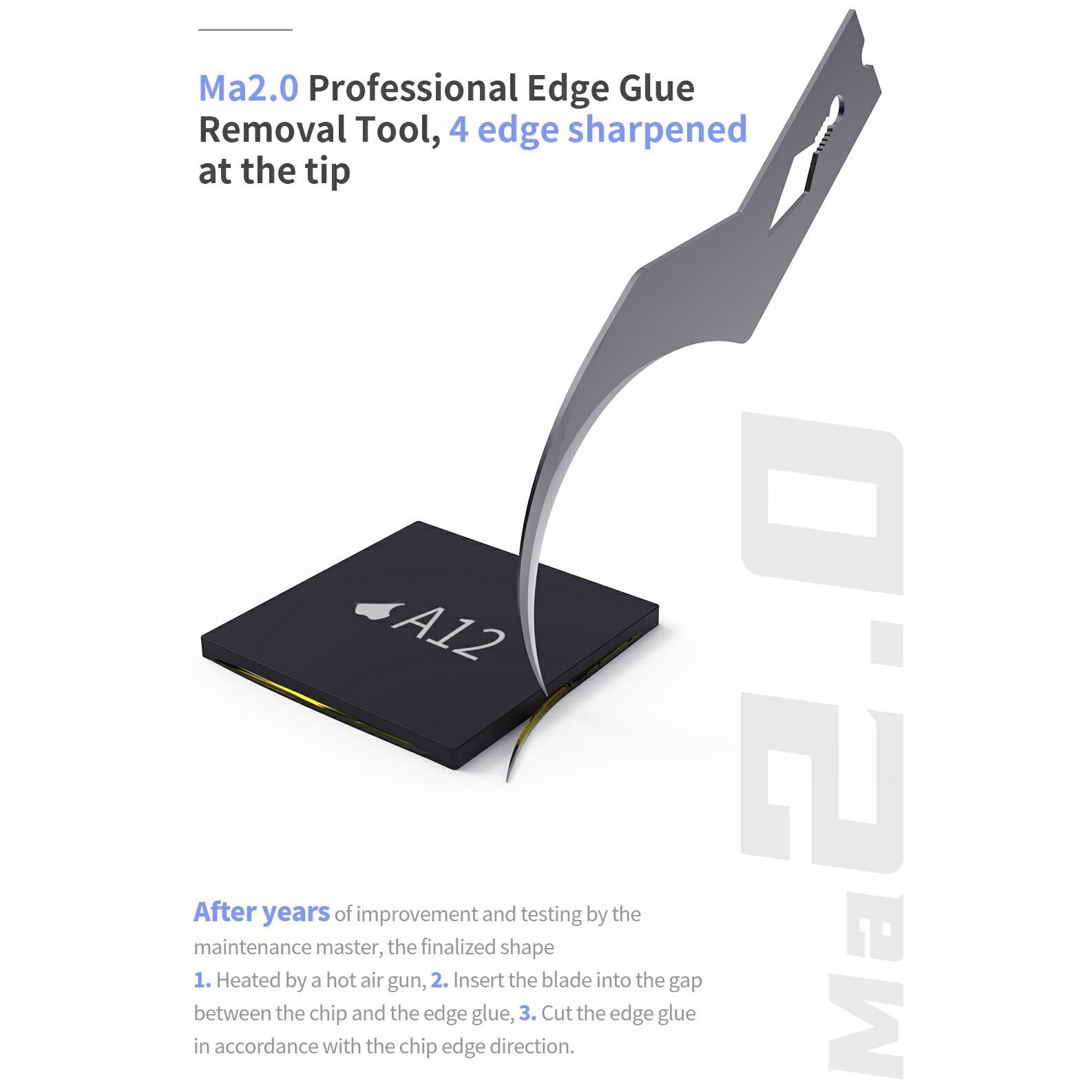 18 Kinds CPU NAND Chip Glue Removing Cleaning Repair Blades Kit