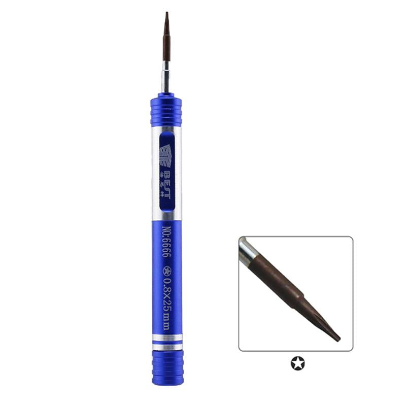 BST-6666 Aluminum Alloy Screwdriver, Model:Pentalobe 0.8