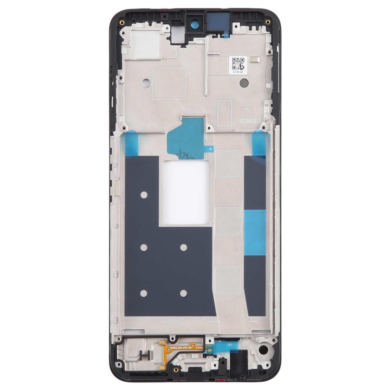 For HMD Crest Max Front Housing LCD Frame Bezel Plate