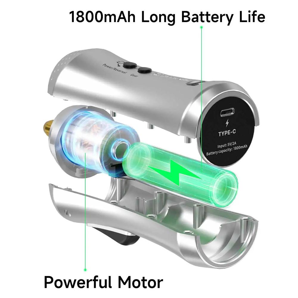 Art 1 Slim Waist Type-C Rechargeable 4-Speed Adjustment Glue Remover