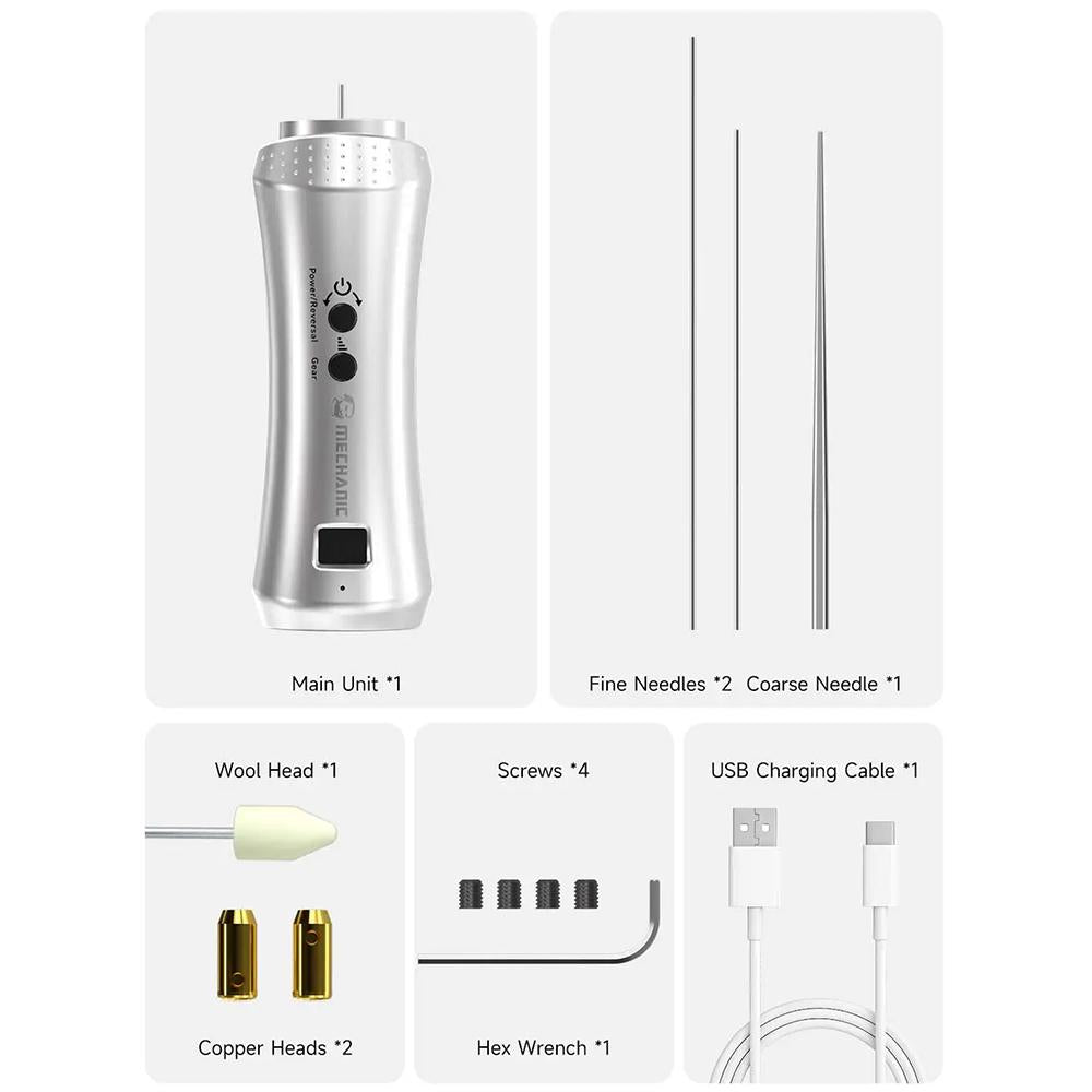 Art 1 Slim Waist Type-C Rechargeable 4-Speed Adjustment Glue Remover