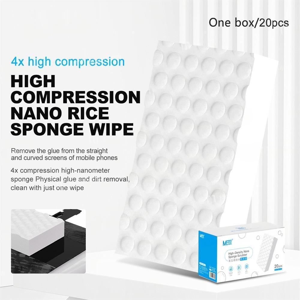 4X High-Compression Nano Sponge Scrubber