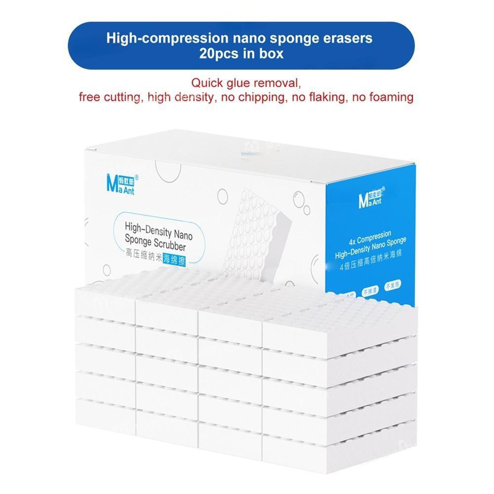 4X High-Compression Nano Sponge Scrubber