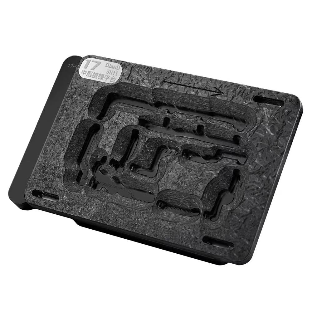 3 in 1 Magnetic Middle Frame Reballing Platform for iPhone 17 / 17 Pro / 17Pro Max