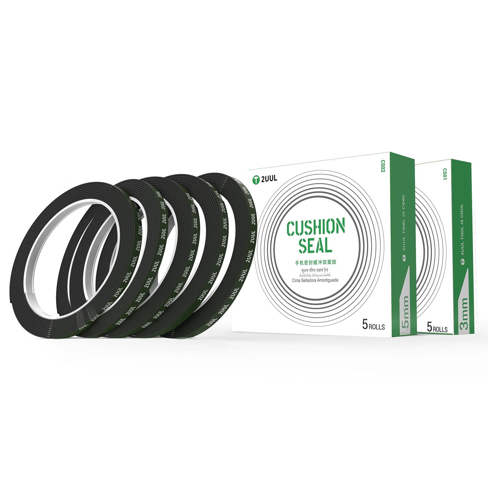 5 in 1 Cushion Seal Tape, Model:CS01 / 3mm