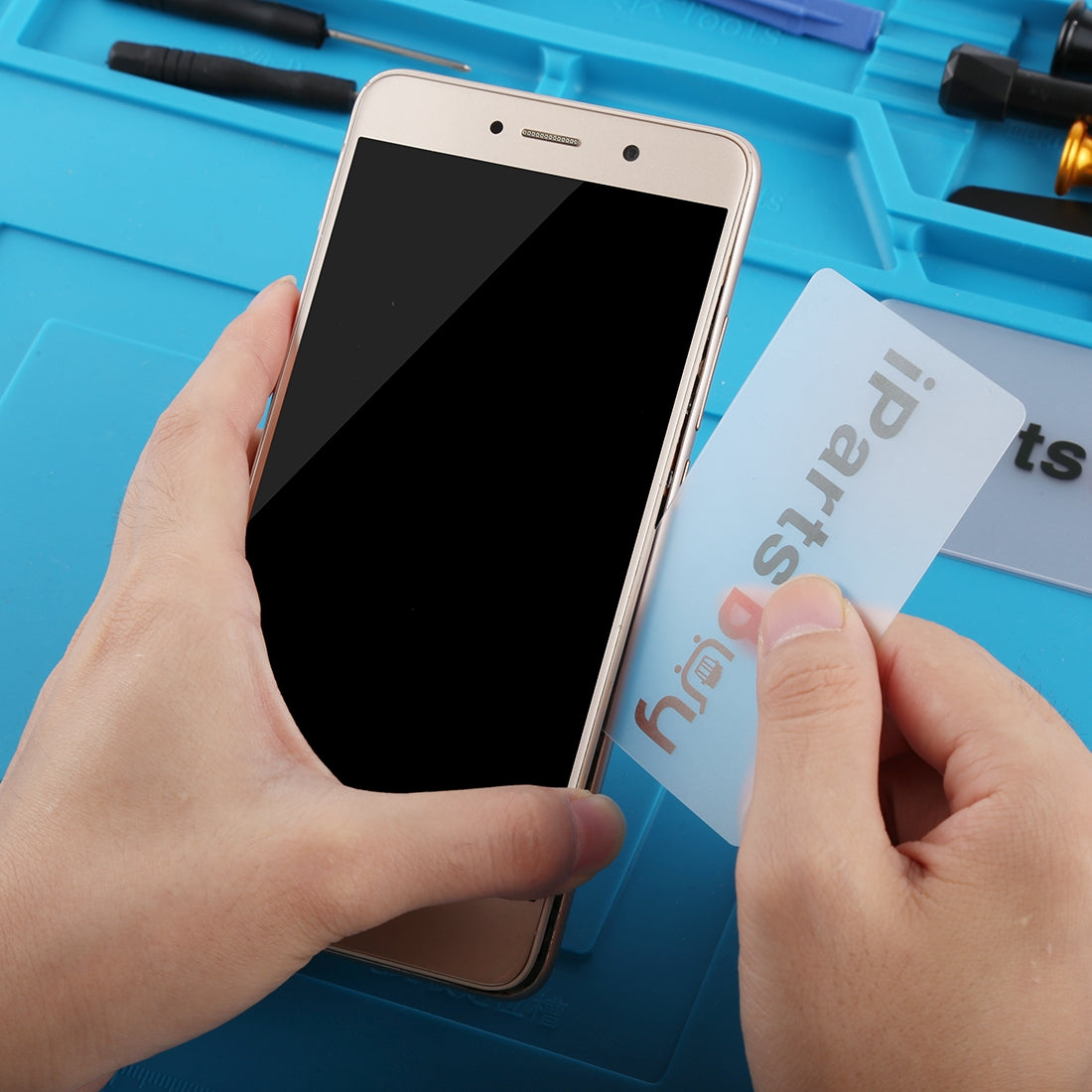 5 PCS Plastic Thin Slice Disassemble Card LCD Panel + Touch Panel Assembly Tools for Mobile Phone