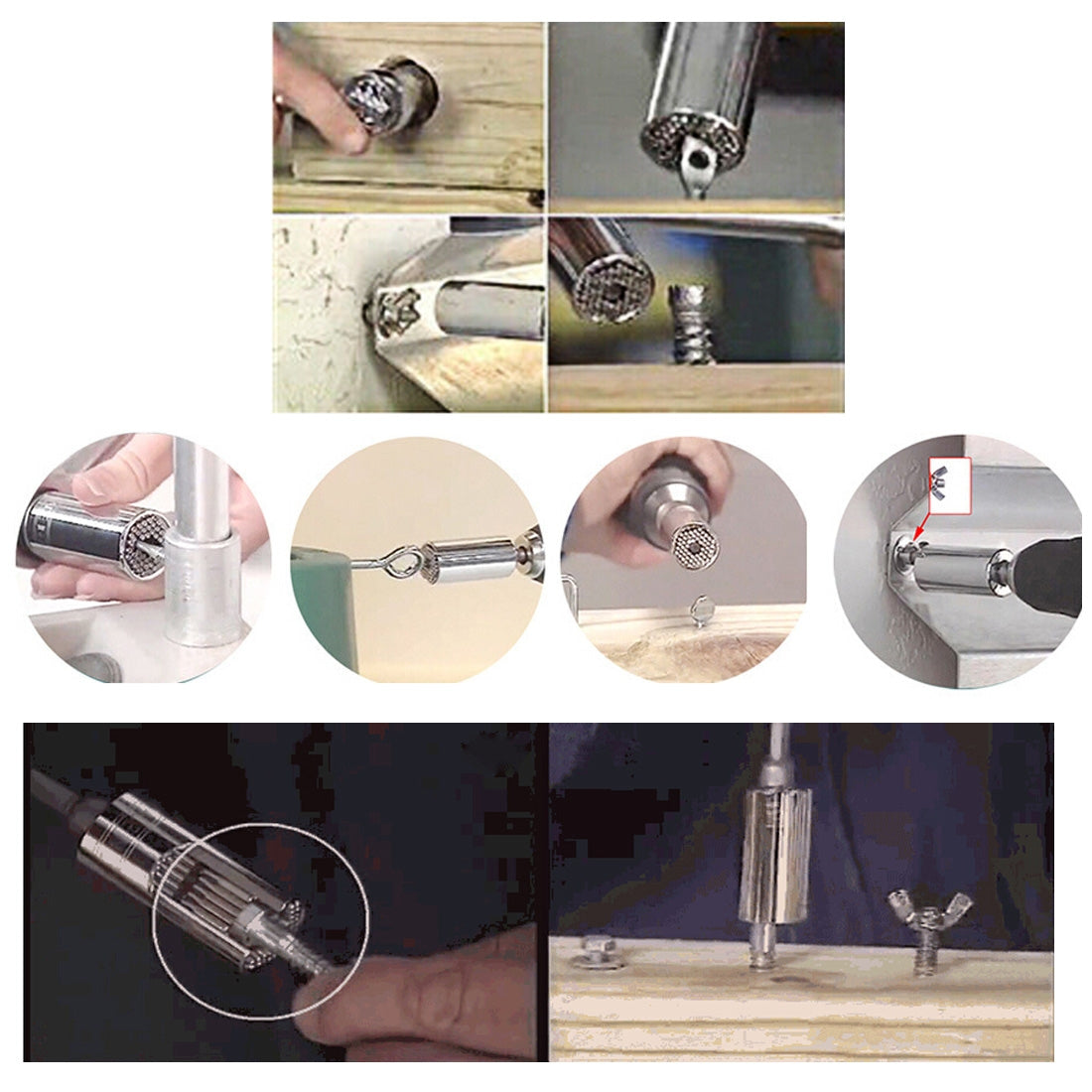 8-19mm Mutifunctional Socket Head Screwdriver & Tool Wrench