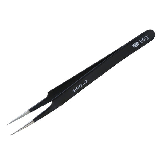 BST-09 Precision Anti-static ESD Stainless Steel Tweezers