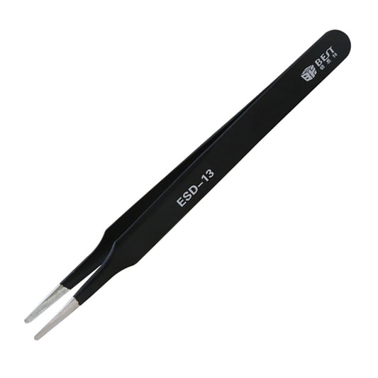 BST-13 Precision Anti-static ESD Stainless Steel Tweezers