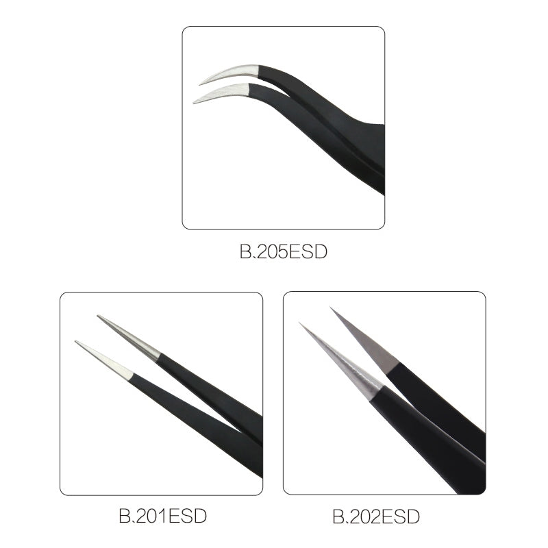 BST-202ESD  electronic hand tool tweezers