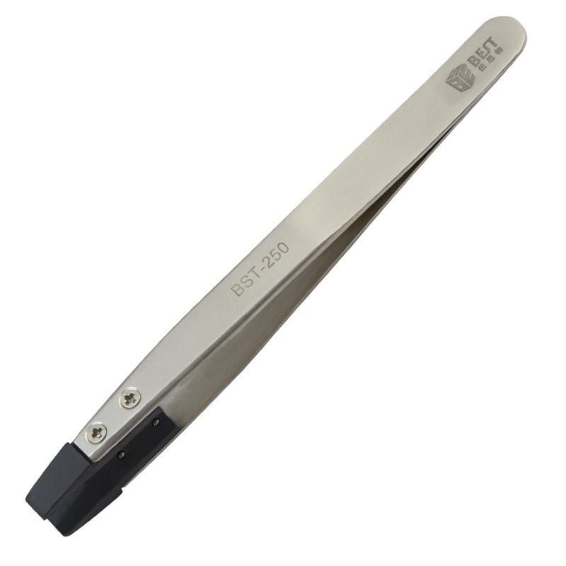 BST-250  Stainless Steel Snti Static Tweezer