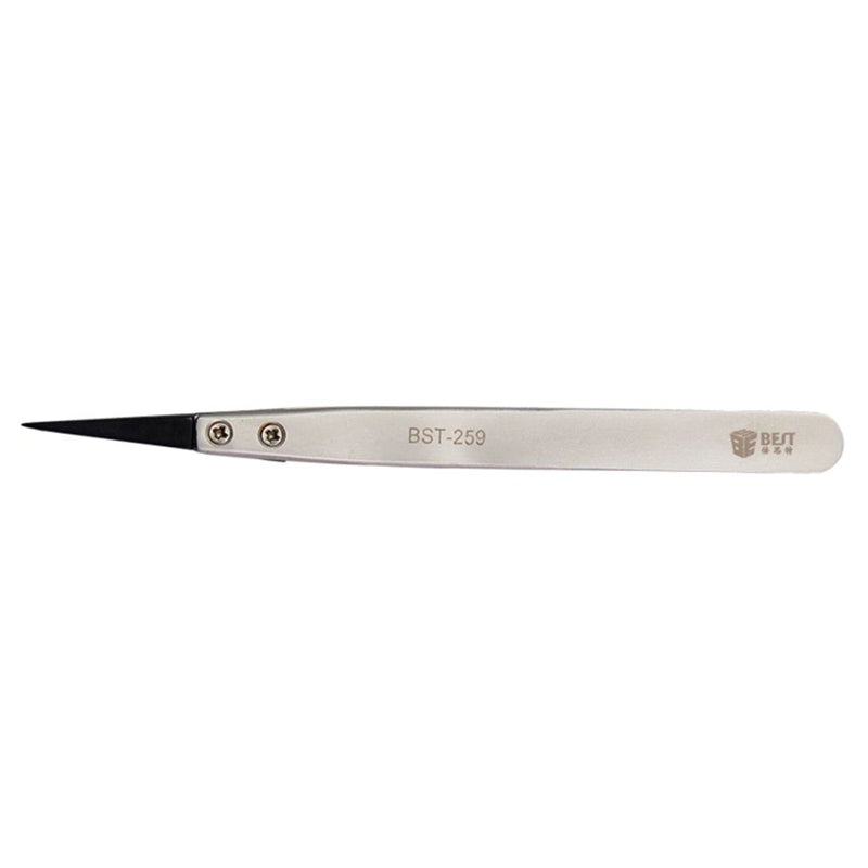 BST-259 Stainless Steel Snti Static Tweezer