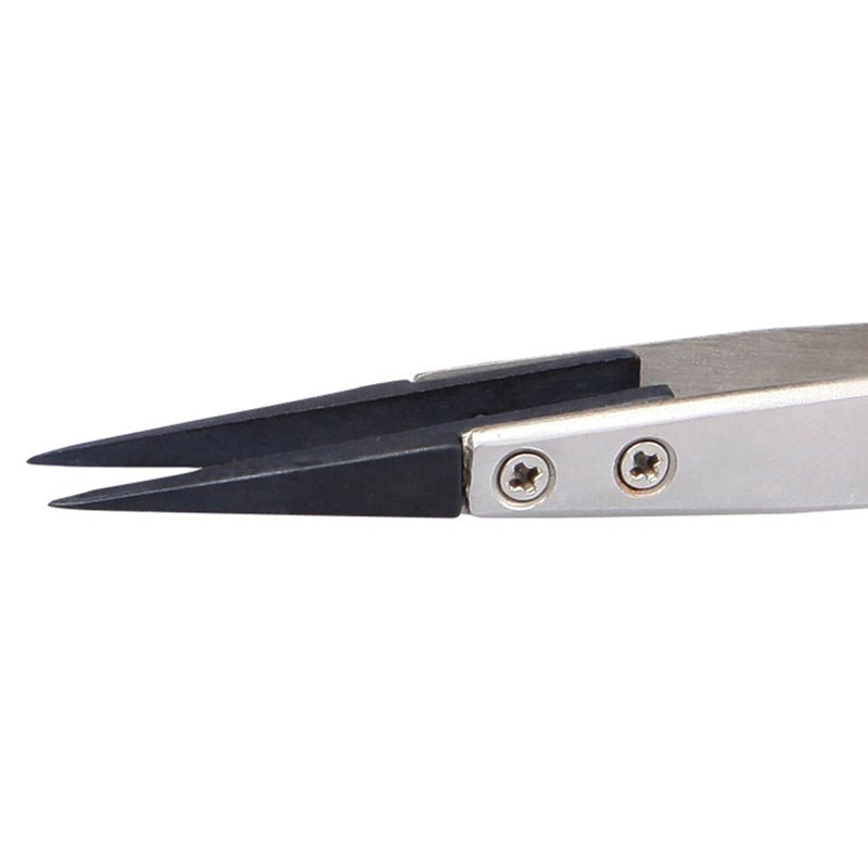 BST-259 Stainless Steel Snti Static Tweezer