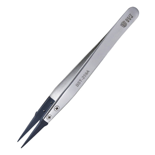 BST-259A  Stainless Steel Snti Static Tweezer