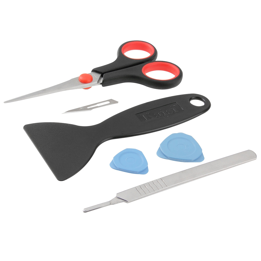 5 in 1 Professional Scraping Knife Film Repair Open Tool Kit with Blades for iPhone 6 & 6s / iPhone 5 & 5S / Mobile Phone
