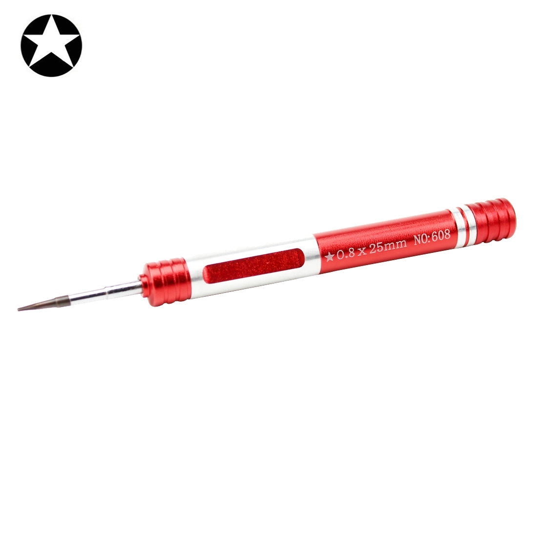 608-0.8 Pentalobe 0.8 Screwdriver for iPhone Charging Port Screws Red