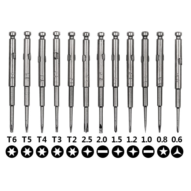 13 in 1 Screwdriver Set for iPhone 7/8,Galaxy, Huawei,Xiaomi, Other Smart Phones, Digital Cameras, Lap, Watch, Glasses