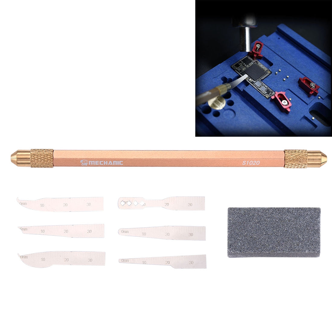 8 in 1 BGA Repair Blade Set Chip Disassembly Tool