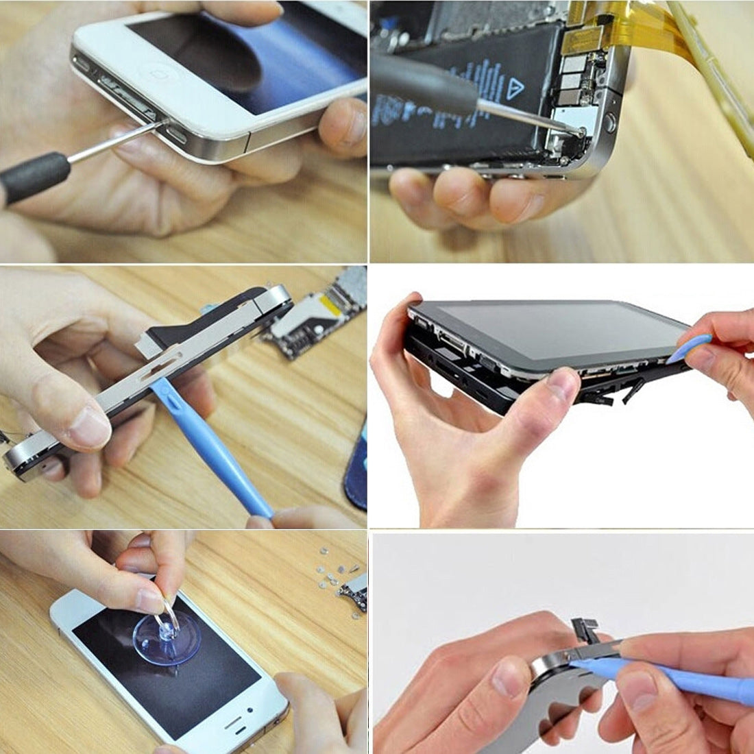 6 in 1 Professional Screwdriver Repair Open Tool Kit for iPhone