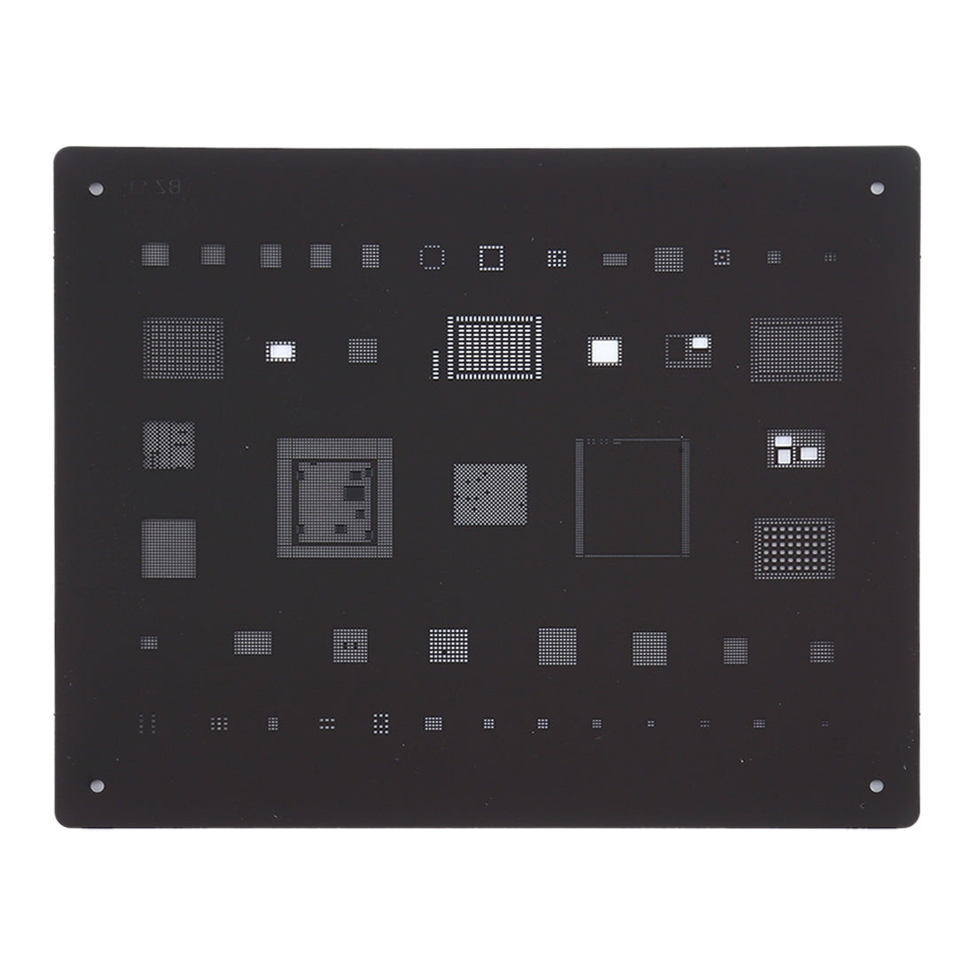 For iPhone XS / XS Max / XR Mobile Phone Rework Repair BGA Reballing Black Stencils