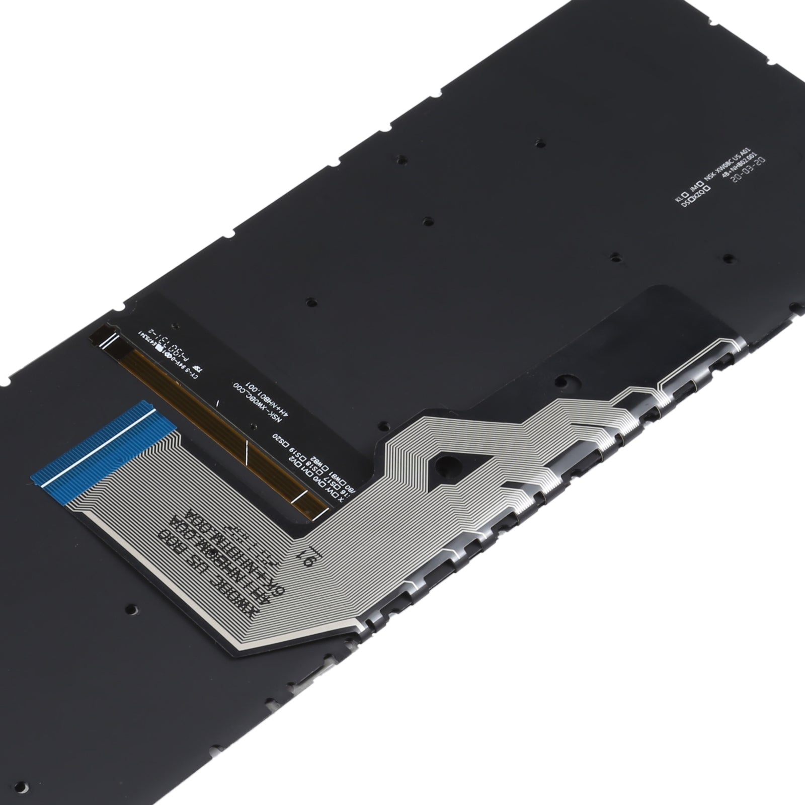 For HP Envy X360 15-ED 15-ED0008CA 15-ED0023DX US Version Keyboard with RGB Backlight  Silver