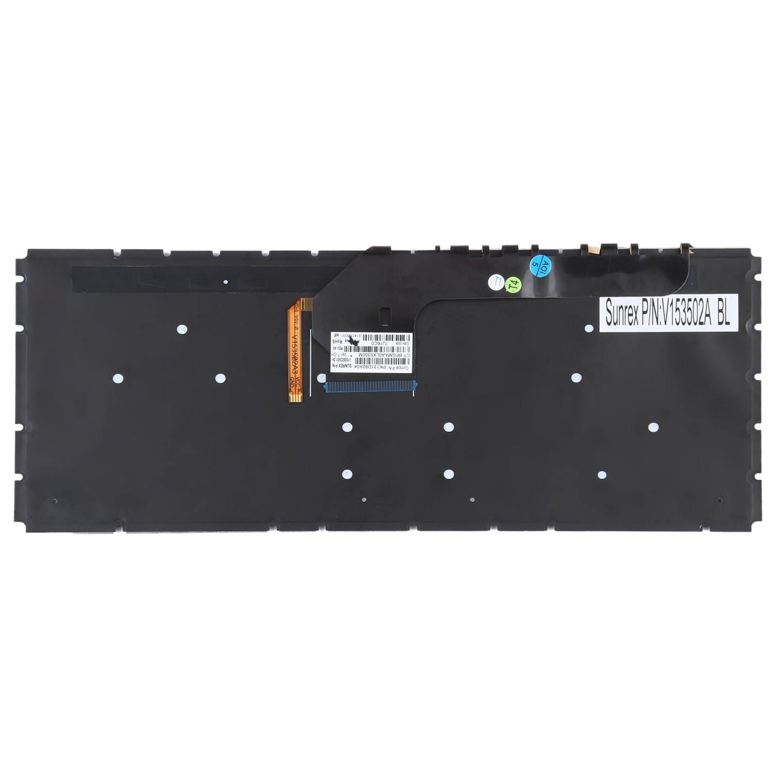 For HP Envy 13-D 13-D000 13-D100 US Version Keyboard with Backlight  Silver