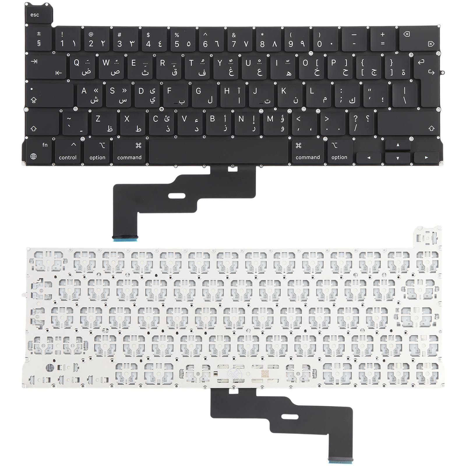 For MacBook Pro Retina 13 inch M1 A2338 Big Enter Arabic Version Keyboard