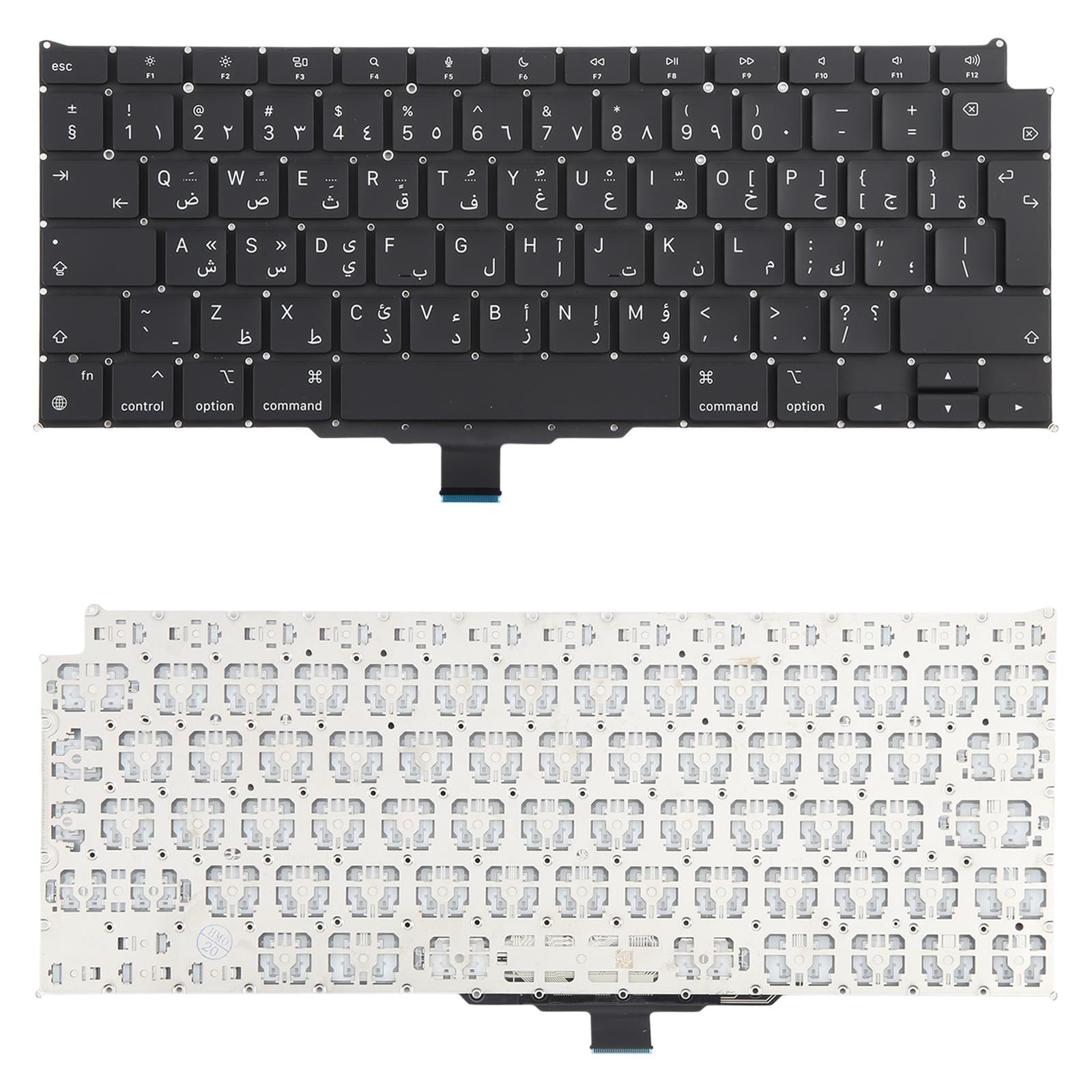 For MacBook Air 13.3 inch M1 A2337 2020 Big Enter Arabic Version Keyboard