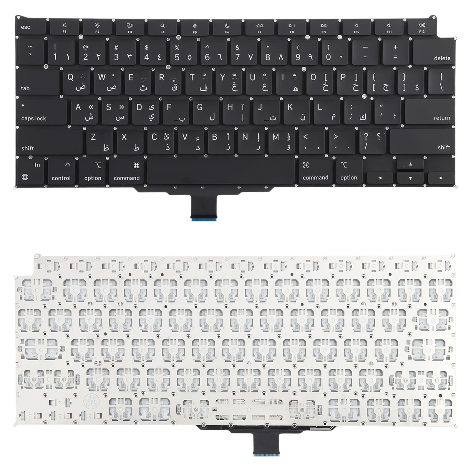 For MacBook Air 13.3 inch M1 A2337 2020 Small Enter Arabic Version Keyboard