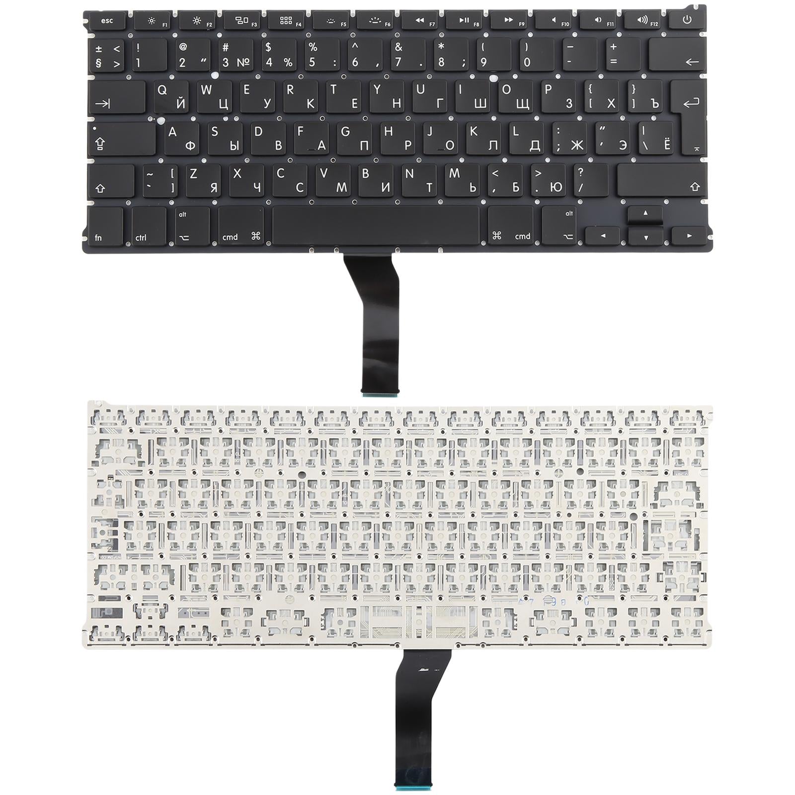For MacBook Air 13 inch A1466 A1369 2011-2015 Big Enter RU Version Keyboard