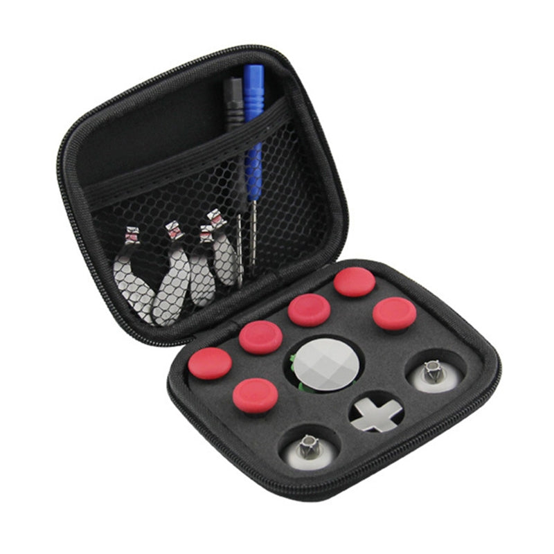 18 PCS Game Controller Handle Key Replacement Accessories for Xbox One  Red