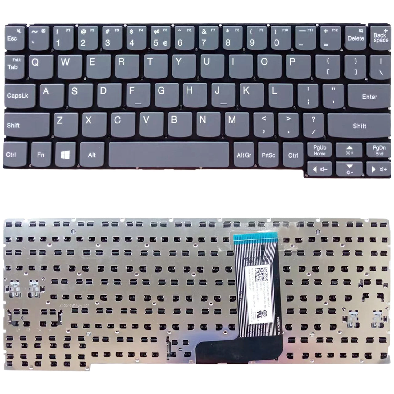 For Lenovo Ideapad D330 D335 D330-10IGM US Version Keyboard  Grey