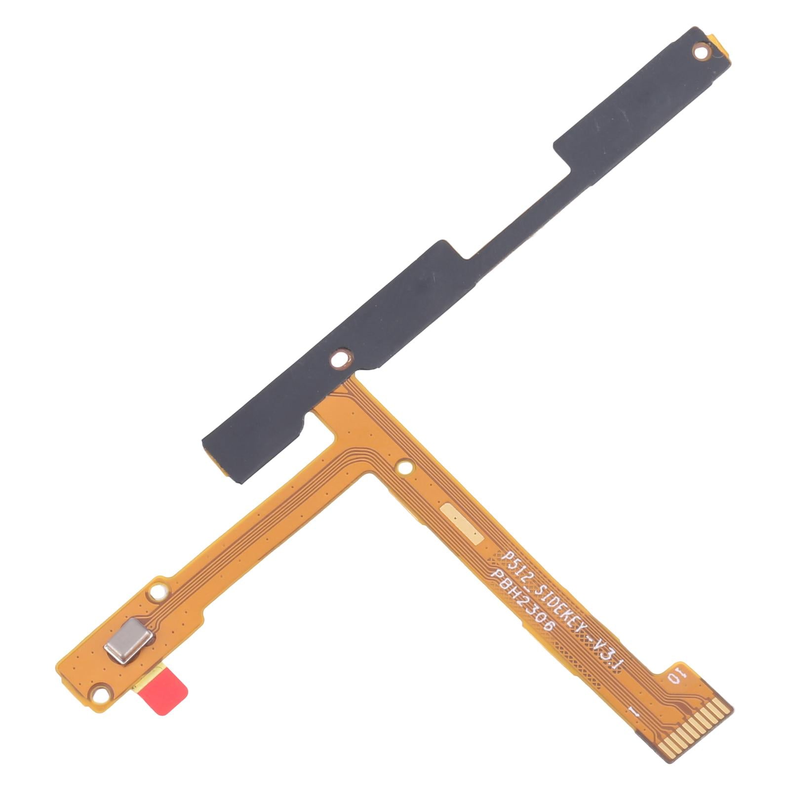 For Lenovo Tab K10C E10C TB-X6E6N TB-X6E6 Power Button & Volume Button Flex Cable