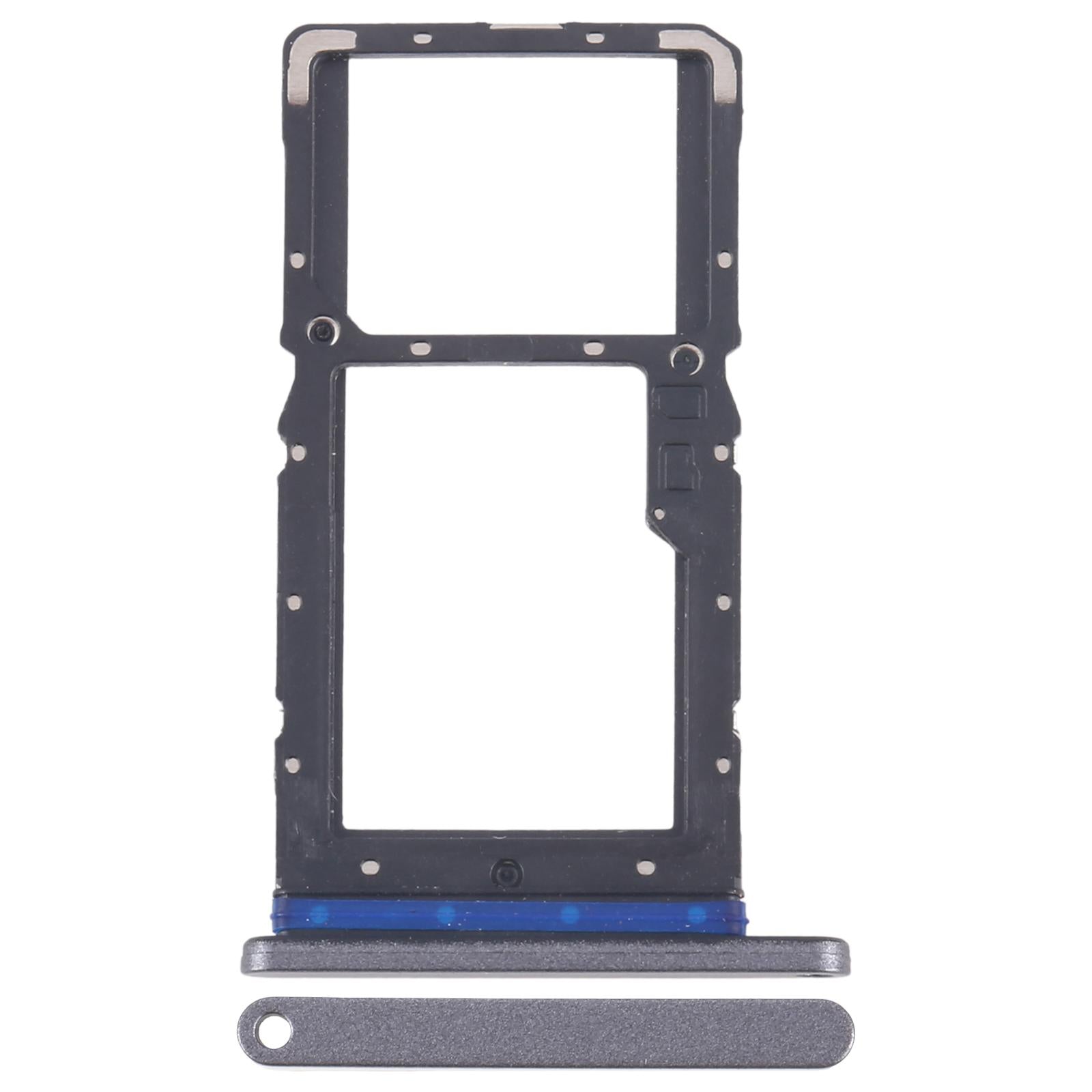 For Lenovo Tab P11 Pad Plus TB-J607F SIM + Micro SD Card Tray  Blue